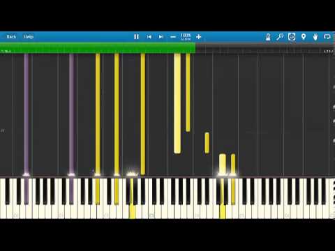 Ghosts of the Past  Slava`s theme   Might and Magic Heroes VI Synthesia