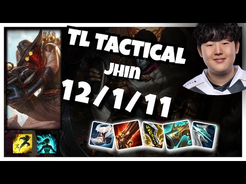 Jhin 11.2 Gameplay Challenger Replay Bot Lane - S11 (12/1/11) - NA
