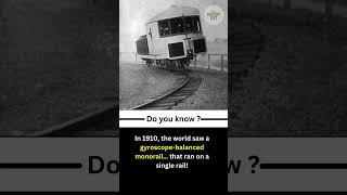 Download lagu This Train Ran on One Rail! 🚝 1910 Gyro Monorail | Do You Know? mp3
