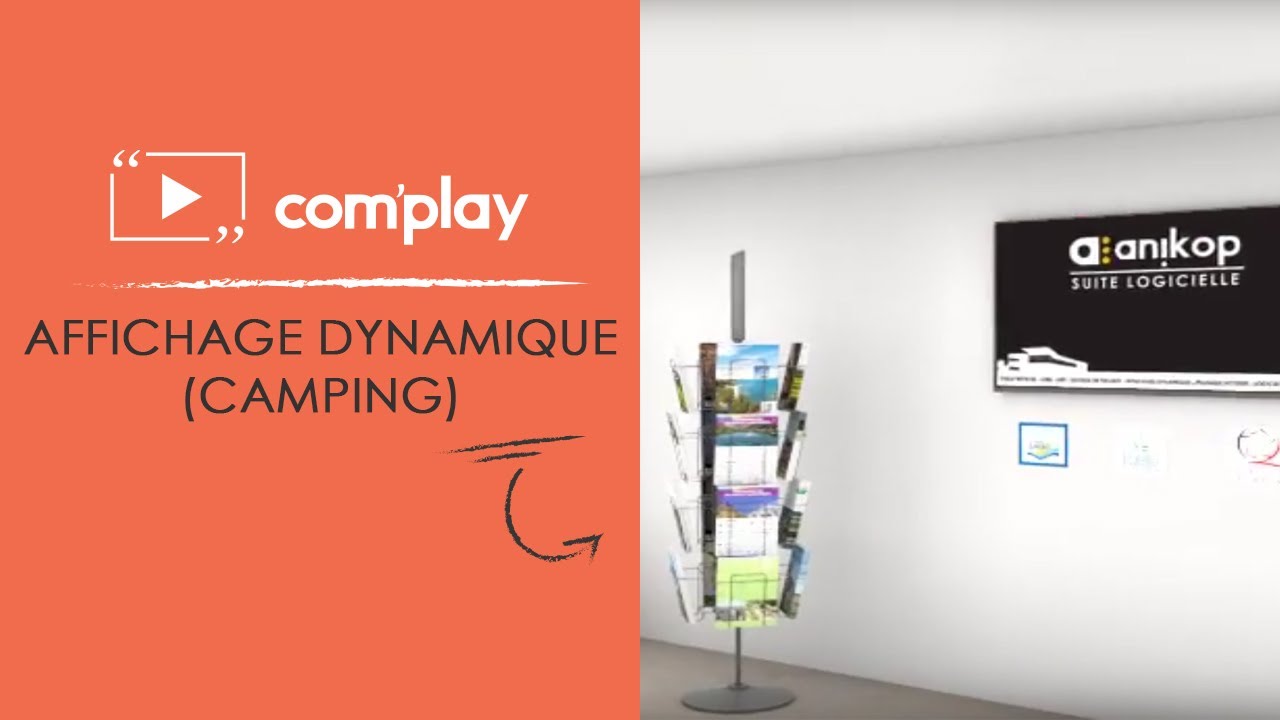 Image YouTube Communiquez dans votre camping grâce à l’affichage dynamique