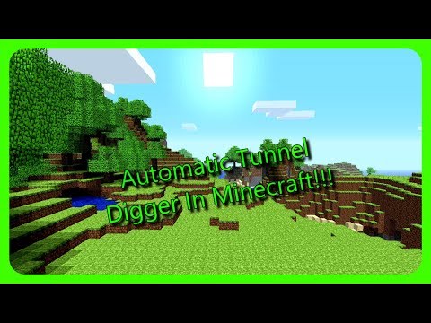 Automatic Tunnel Digger [Railcraft Showcase Ep: 1]