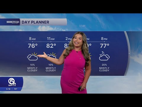 WPTV First Alert Weather forecast for Morning of Friday, March 6, 2026