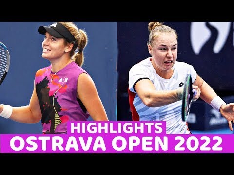 Caty McNally vs Anna Blinkova Match Highlights - Ostrava Open 2022