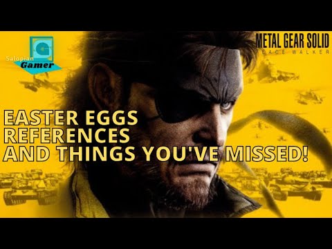 Metal Gear Solid: Peace Walker (2010) - Easter Eggs, Secrets and References you might have missed!