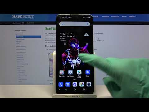 Accessibility Settings – Turn On High Contrast Text Option on ZTE Blade V2020