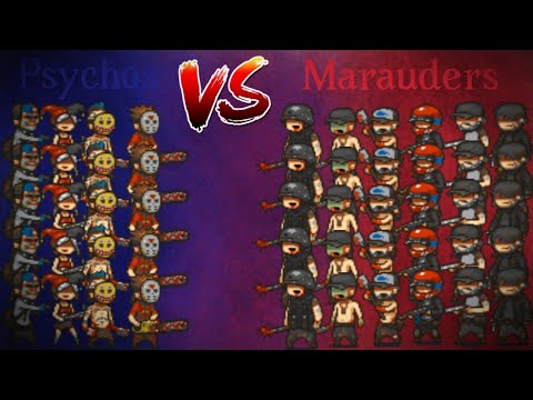 Dead Ahead Zombie Warfare (DAZW): Psychos vs Marauders