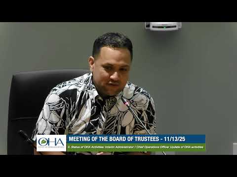 11/13/25 Board of Trustees (BOT) Meeting