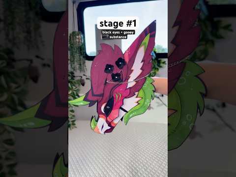 Stages of The Infection… (dragon puppets beware) #dragonpuppets