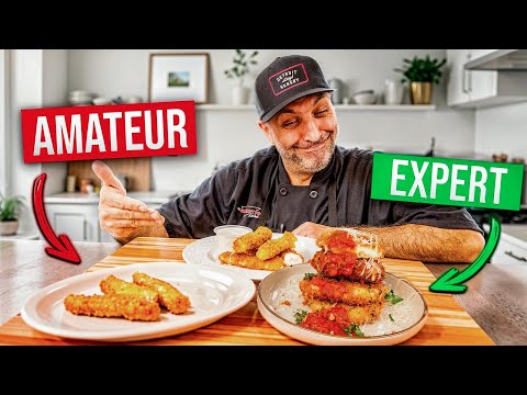 3 Levels of Mozzarella Sticks: Basic to Ultimate | Full Recipe