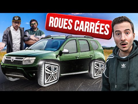 Rouler avec des roues CARRÉES : Ça fait quoi ?