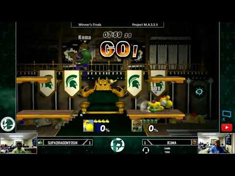 Project M.A.S.S II Winner's Finals: SupaDragonYoshi Vs. Kuma