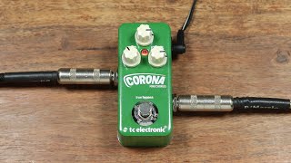 Video thumbnail for TC Electronic Corona Mini Chorus by Wall of Sound