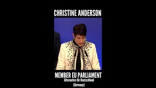 MEP Christine Anderson speaks the truest words even spoken #shorts #politics #politicalscience