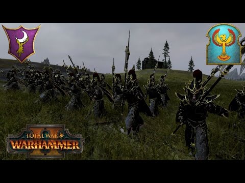 The Guard of Naggarond | Dark Elves vs Tomb Kings | Total War Warhammer 2