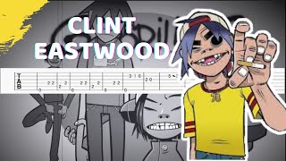 Clint Eastwood - Gorillaz (Guitar Tab/Tutorial)