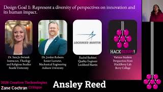 Ansley Reed - 2026 Senior Portfolio Critique