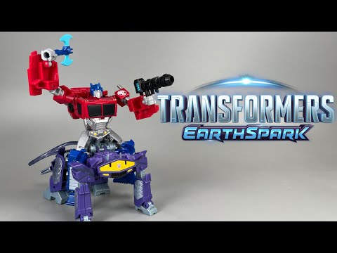 $20.00 of 'OK' | Earthspark Deluxe OPTIMUS PRIME & SHOCKWAVE Video Review #transformers #earthspark