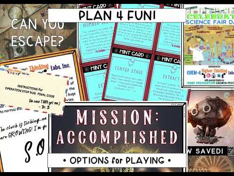 ESCAPE ROOM Mega Giant Bugs PHENOMENAL TEACHERS