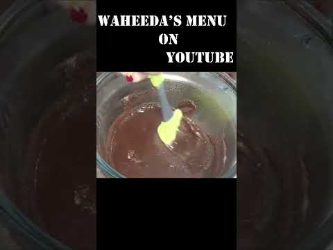 Chocolate secrete recipe | Waheeda's Menu (WM)
