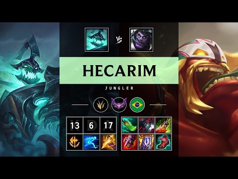 Hecarim Jungle vs Dr. Mundo - BR Master Patch 25.13