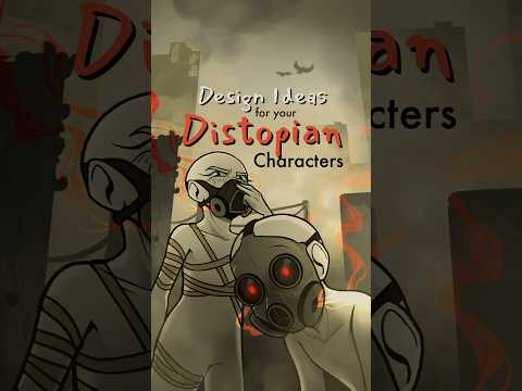 character design ideas for your dystopian characters ☢️🤖 #art #oc #ocs #originalcharacter #drawing