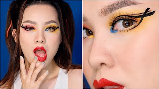TRANG ĐIỂM SẮC MÀU RỰC RỠ | Colorful Makeup Look | Quach Anh