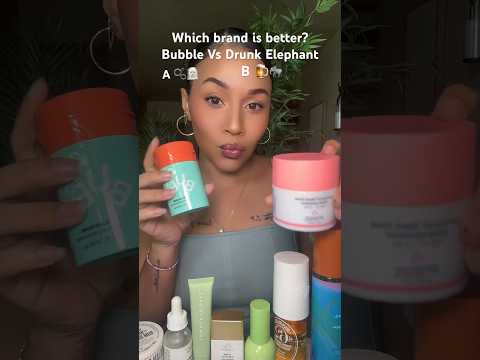 BUBBLE VS DRUNK ELEPHANT #Hautpflege #Sephora#Ulta #Ästhetik#Preppy#Preppygrwm #Bubble#Drunkelephant