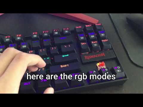 Unboxing Redragon k552