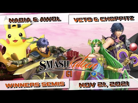 NadiA & AWOL (Y) vs. choppitz & veto (R) - Winners Semis - Smashkatoon 61