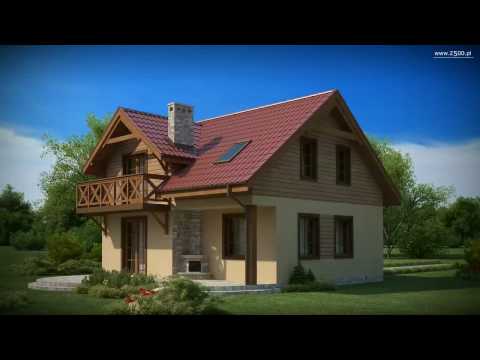 Projekty Z500 - projekt domu Z3