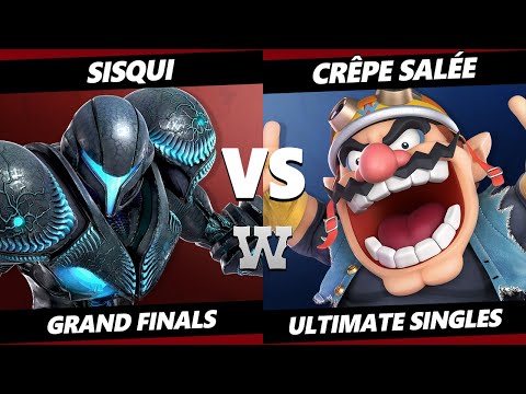 WANTED May GRAND FINALS - Sisqui (Dark Samus) Vs. crêpe salée (Wario) Smash Ultimate - SSBU