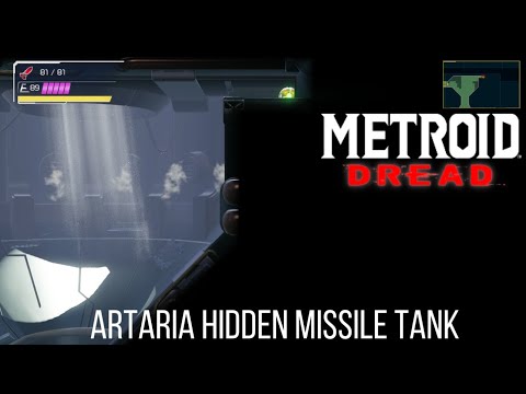Metroid Dread - Artaria [Hidden Missile Tank Upgrade]