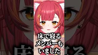 ぶいすぽフェスの楽屋で寝袋に入って寝ていた胡桃のあに爆笑する猫汰つな【ぶいすぽっ！切り抜き】 #猫汰つな #ぶいすぽ #shorts