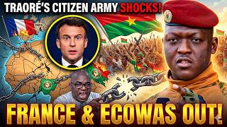 BURKINA FASO SHOCKS: IBRAHIM TRAORE Arms Citizens! A HUMILIATION Ending FRANCE & ECOWAS Control?