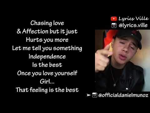 Daniel Munoz - Love Yourself (Lyrics)
