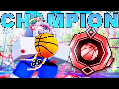 I Got CHAMPION RANK In Basketball Zero...