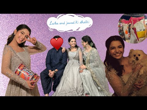 LAIBA&Jawad's dholki ♥️