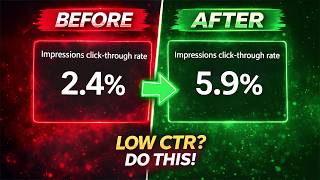 How to get More Impressions on YouTube (Fix Low CTR%)