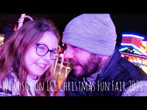 Windsor On Ice Vlog 2021 - Christmas Rides, Mulled Wine & Churros