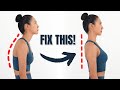 FIX FORWARD HEAD POSTURE & NECK HUMP - 10 MIN Daily Posture Routine