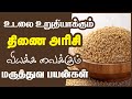 திணை அரிசி மருத்துவ பயன்கள் Top 10 Health Benefits O