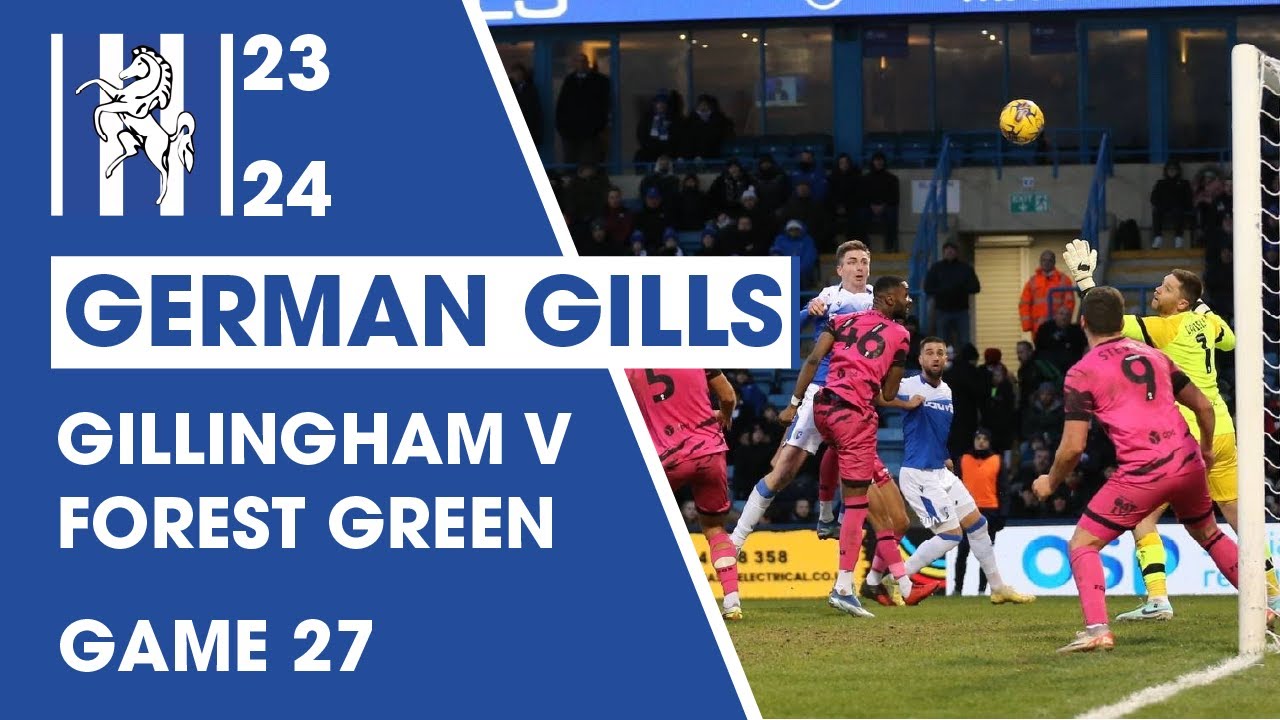 Gillingham vs Forest Green Rovers highlights