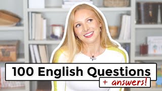100 Common English Questions and Answers  How to A