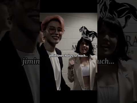 Jimin and Halsey || #bts #rm #jin #suga #jhope #jimin #v #jungkook ||❣️