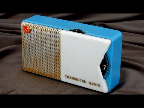 First transistor radio from Kobe Kogyo 1956?