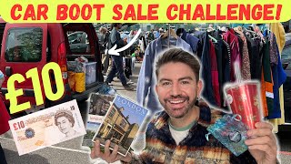 What £10 can get you at a London Car Boot Sale! Car Boot Challenge | MR CARRINGTON