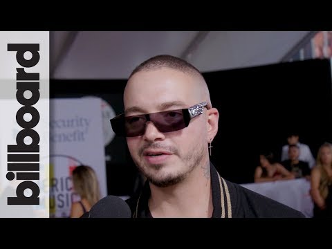 J Balvin Reacts to Nicky Jam Wearing His Face at The World Cup & More at 2018 AMAs | Billboard