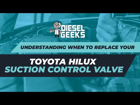 1KD Toyota Hilux Suction Control Valves (SCV) - Everything you need to know