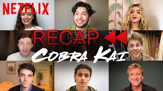 Get Ready for Cobra Kai Season 3! Official Cast Recap of Season 1 & 2 | Netflix video