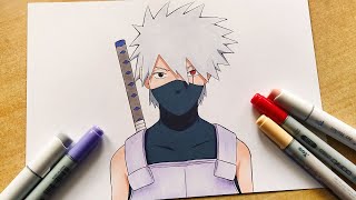 Download lagu How to Draw Kakashi Anbu - Naruto | Step By Step Tutorial mp3